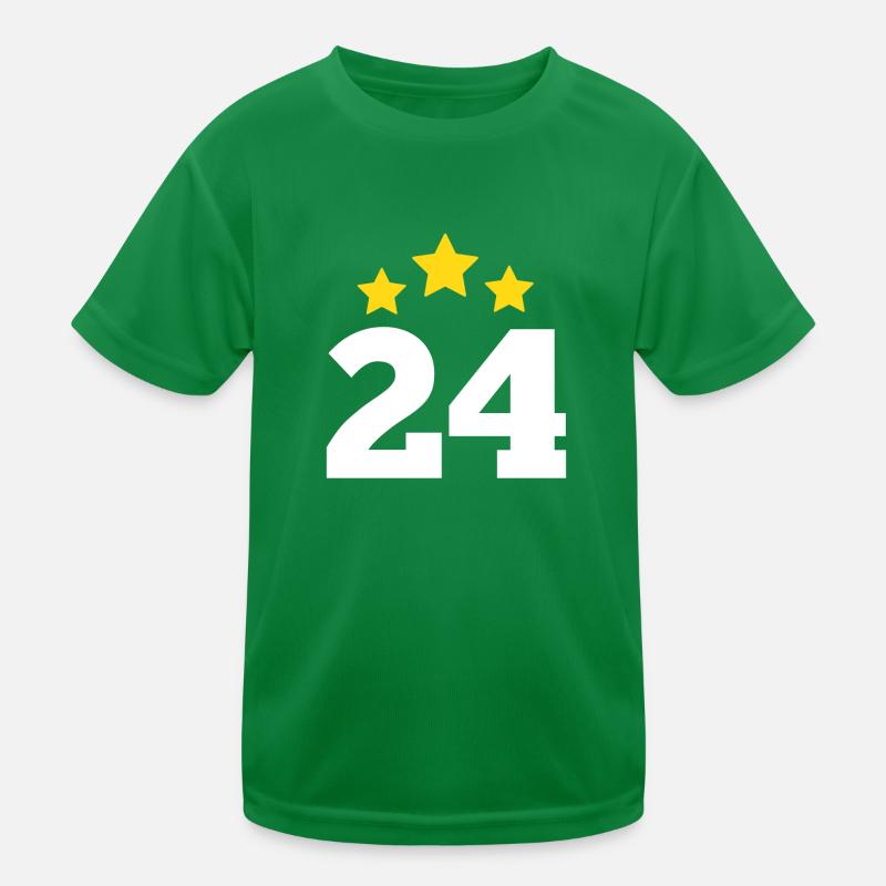 24 ans étoile - cadeau 24e anniversaire T-shirt sport Enfant