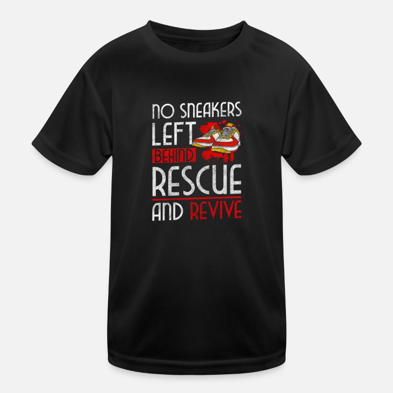 Schuhliebhaber Einkauf Trend Kinder Funktions-T-Shirt