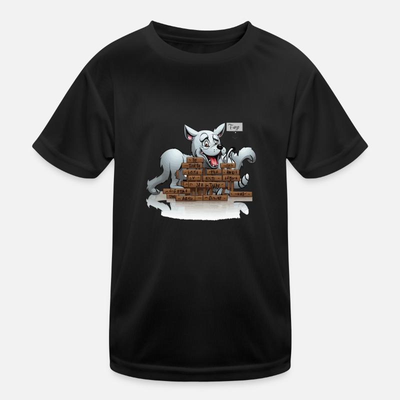 Das Kreuzworträtsel Kinder Funktions-T-Shirt