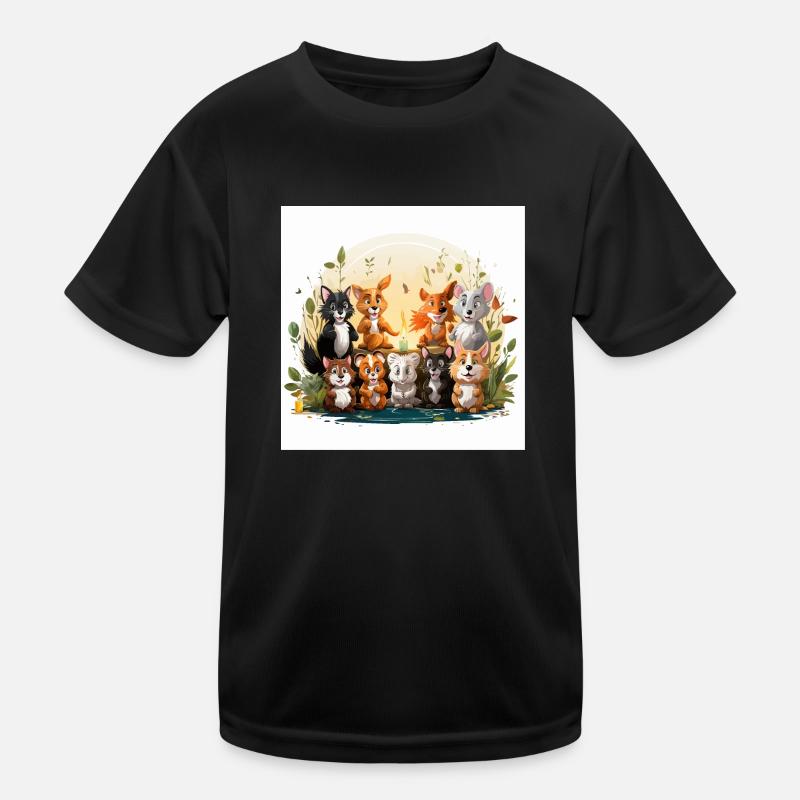 The Whimsical Wizards Kids Functional T-Shirt