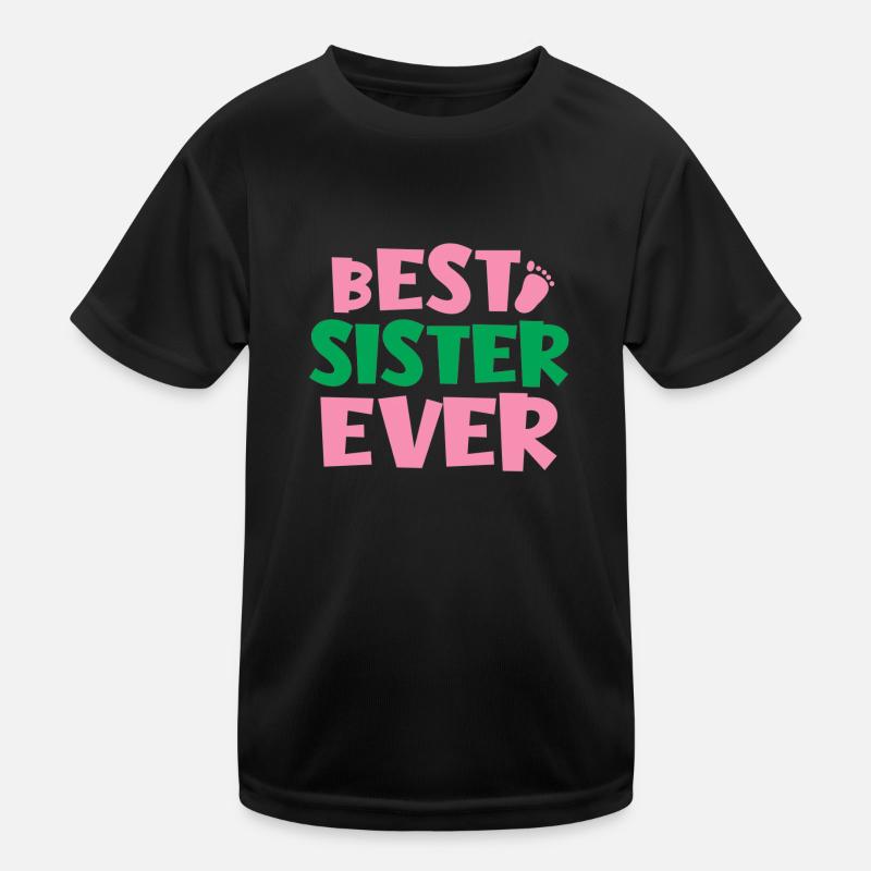 Beste Schwester Kinder Funktions-T-Shirt
