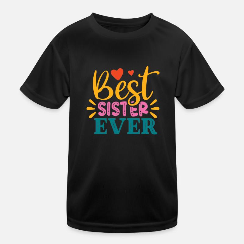 Beste Schwester Kinder Funktions-T-Shirt