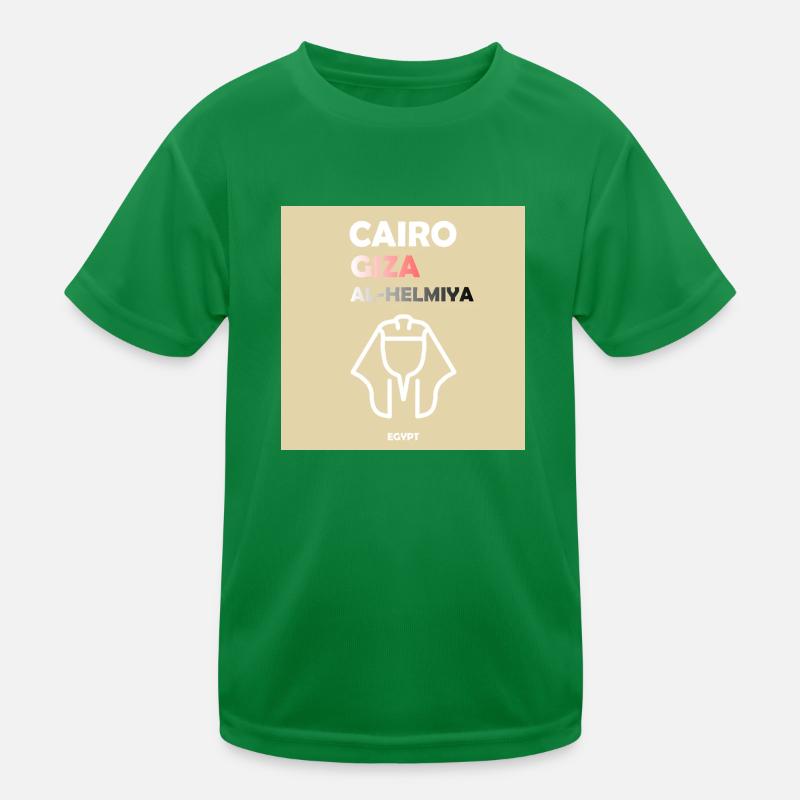 Cairo Egypt Kids Functional T-Shirt