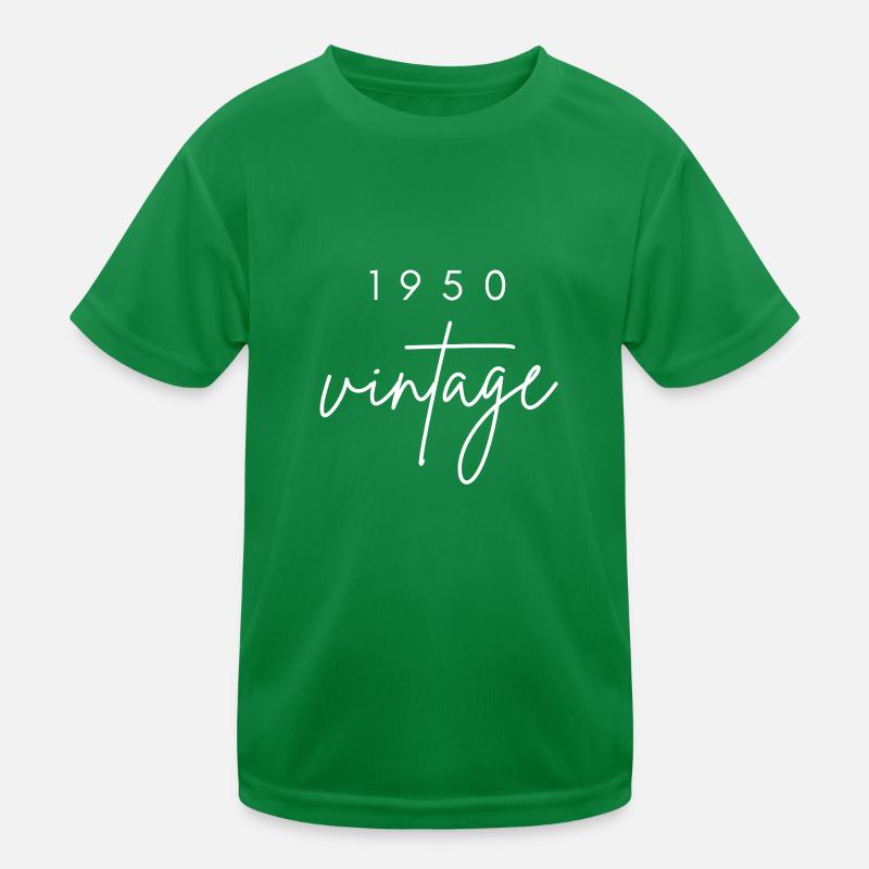 Anniversaire 1950 vintage T-shirt sport Enfant