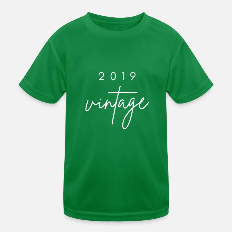 Jahrgang 2019 Jubiläum Kinder Funktions-T-Shirt