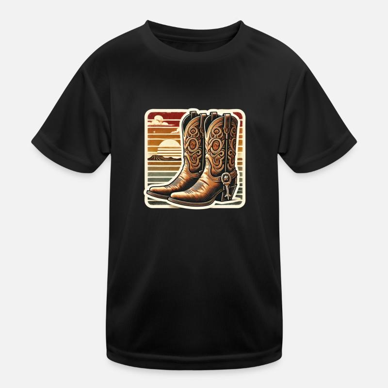 Linedance Geschenk Kinder Funktions-T-Shirt