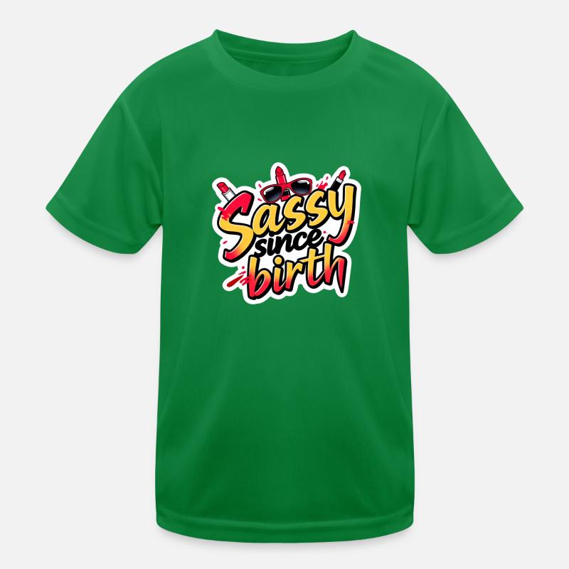 Frech Seit der Geburt Mutige Graffiti-Ästhetik Heftig Kinder Funktions-T-Shirt