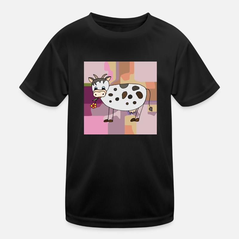 Cow Kids Functional T-Shirt