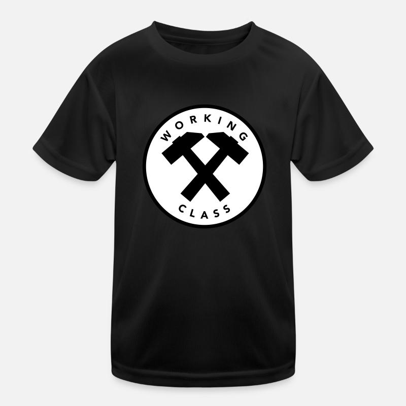 Arbeiterklasse Kinder Funktions-T-Shirt