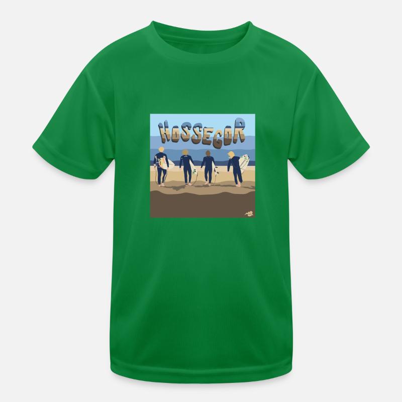 Hossegor Surfers Kinder Funktions-T-Shirt