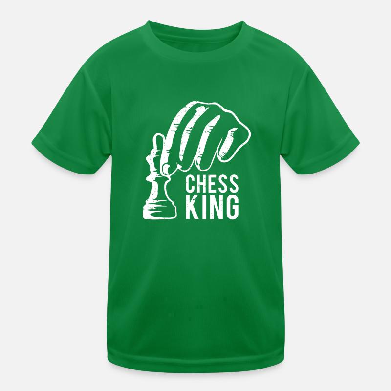 Chess King Gift Chess Sport Chess Master Kids Functional T-Shirt