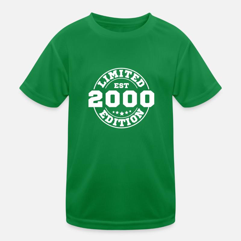 2000 Limitierte Auflage Kinder Funktions-T-Shirt