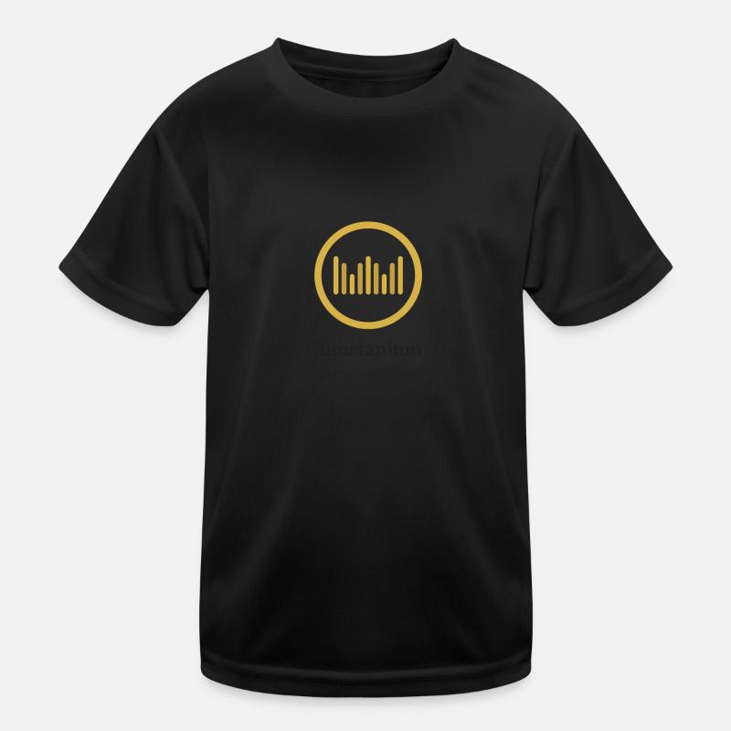 Tunetanium Logo Original Kinder Funktions-T-Shirt