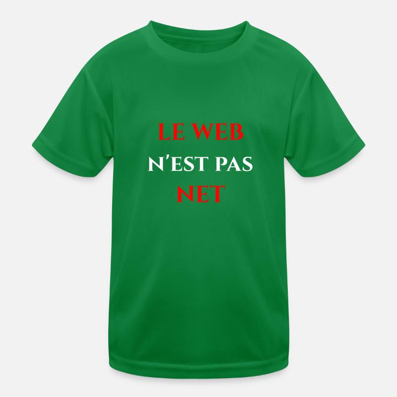 LE WEB N'EST PAS NET ! T-shirt sport Enfant