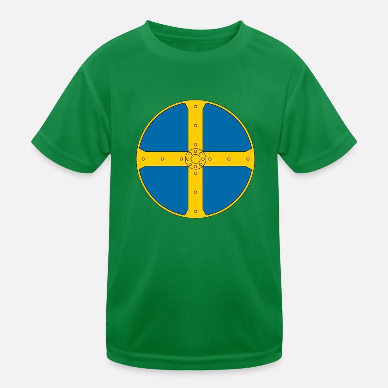 Wikinger Kinder Funktions-T-Shirt