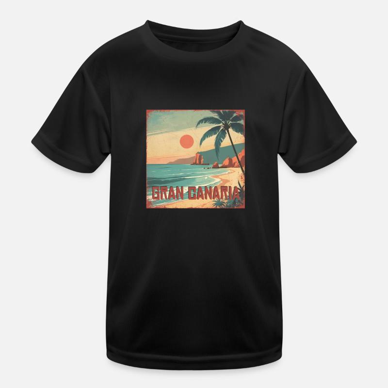 Gran Canaria Kinder Funktions-T-Shirt