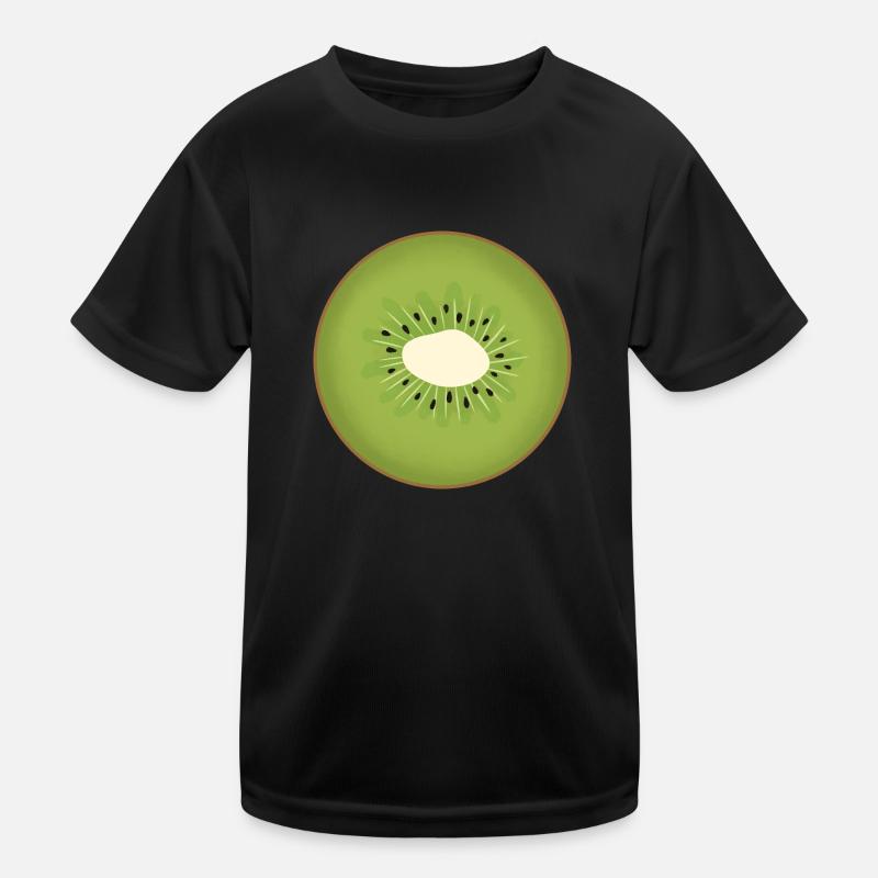 Kiwi-Schnitte Kinder Funktions-T-Shirt