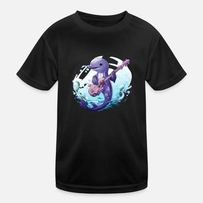 Melodien des Ozeans Kinder Funktions-T-Shirt