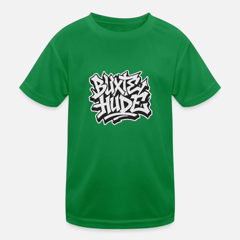 Buxtehude graffiti Kinder Funktions-T-Shirt