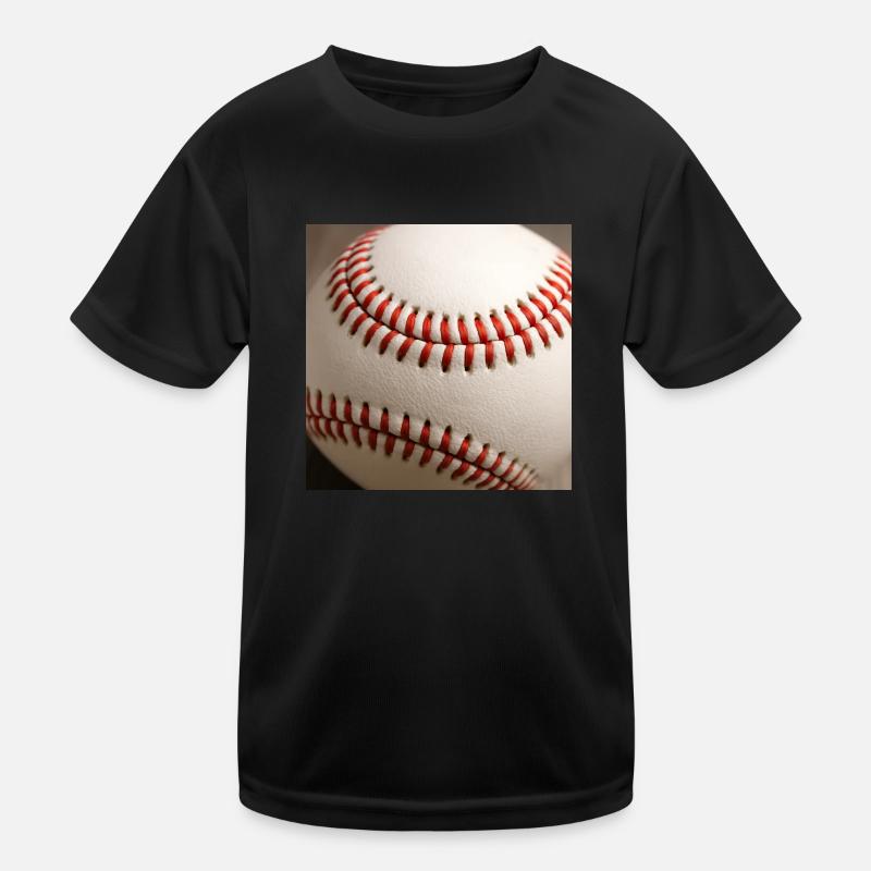 Baseball Kinder Funktions-T-Shirt