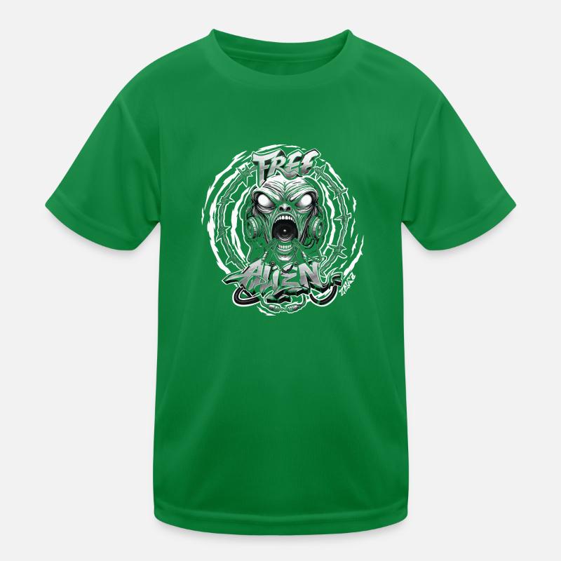 Free alien Zewa Kids Functional T-Shirt