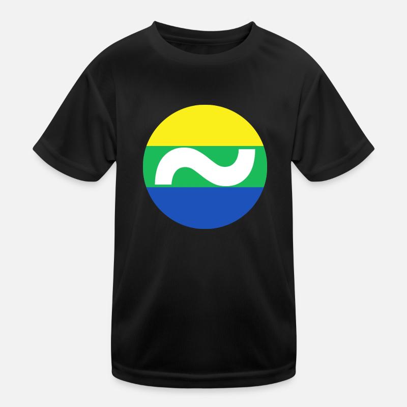 Wave Flag | ~NU relations | Vector Kids Functional T-Shirt