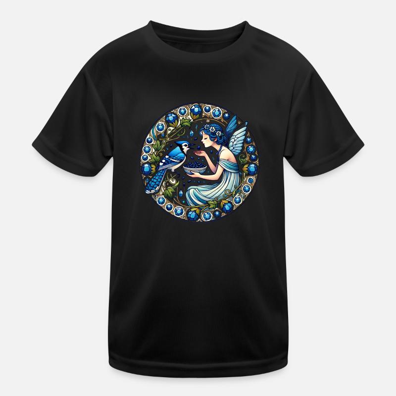 Fée geai bleu T-shirt sport Enfant