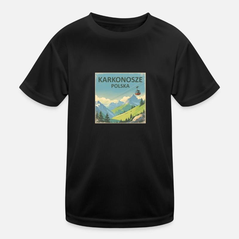 Giant mountains Kids Functional T-Shirt