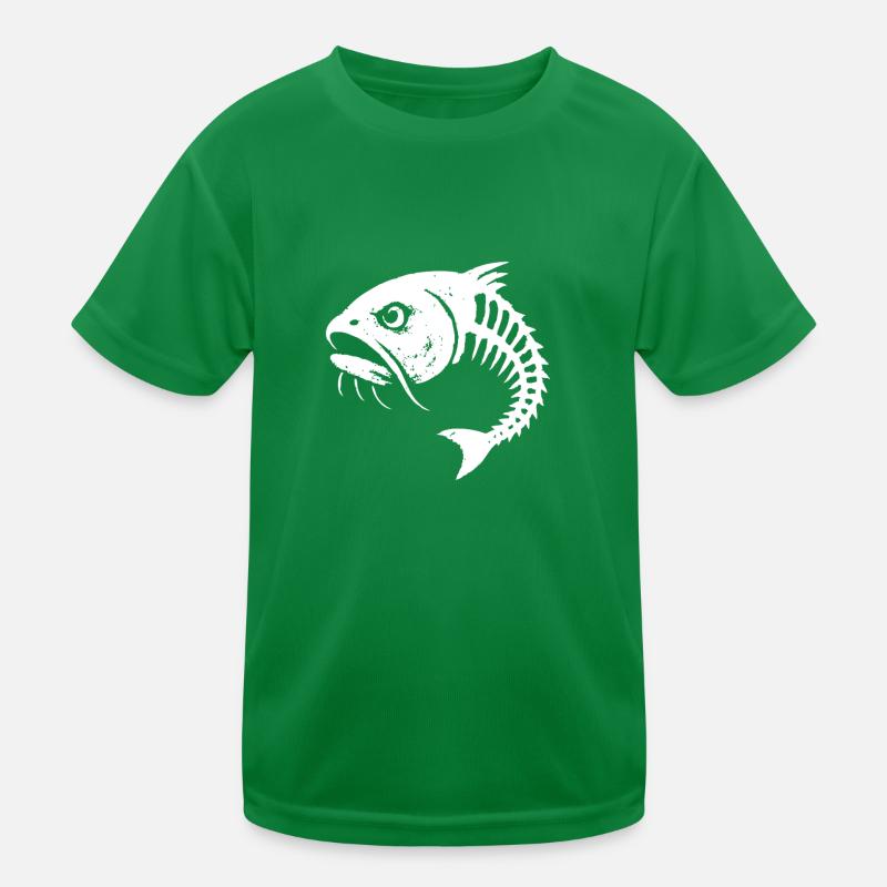 Fischgrate Sauer Kinder Funktions-T-Shirt