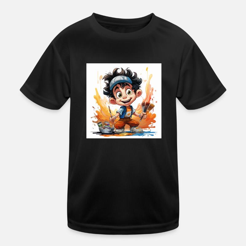 Creative Critique Circle: Art Feedback for Hobbyis Kids Functional T-Shirt
