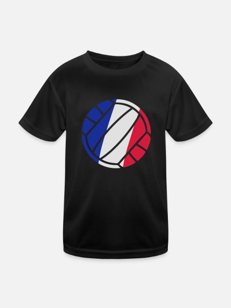 volleyball - Kids Functional T-Shirt - black