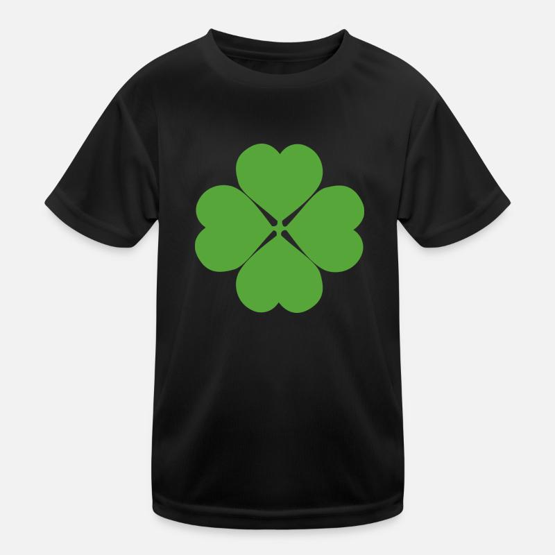 Kleeblatt Kinder Funktions-T-Shirt