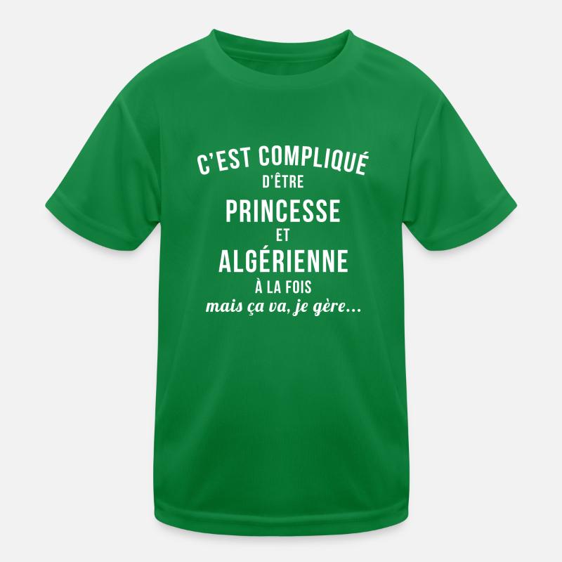 Algerienne Princesse T-shirt sport Enfant