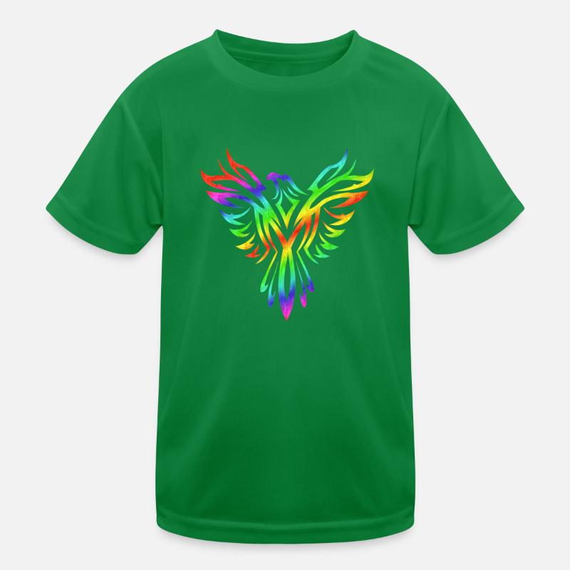 Phoenix Bogen in Himmel Kinder Funktions-T-Shirt