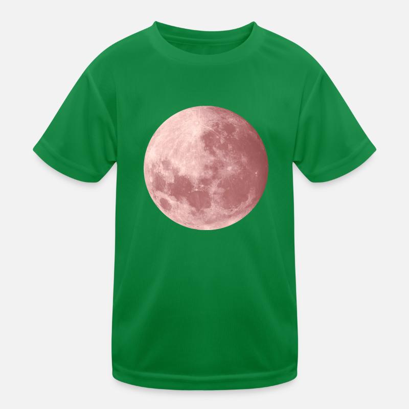 Lune dans l’or rose T-shirt sport Enfant