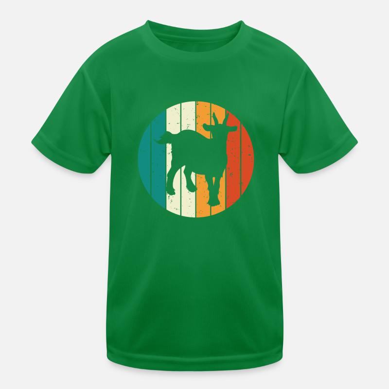 Chèvres de chèvre vintage rétro cool T-shirt sport Enfant