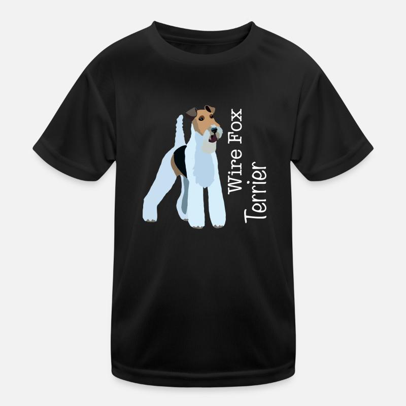 Wire Fox Terrier Kids Functional T-Shirt