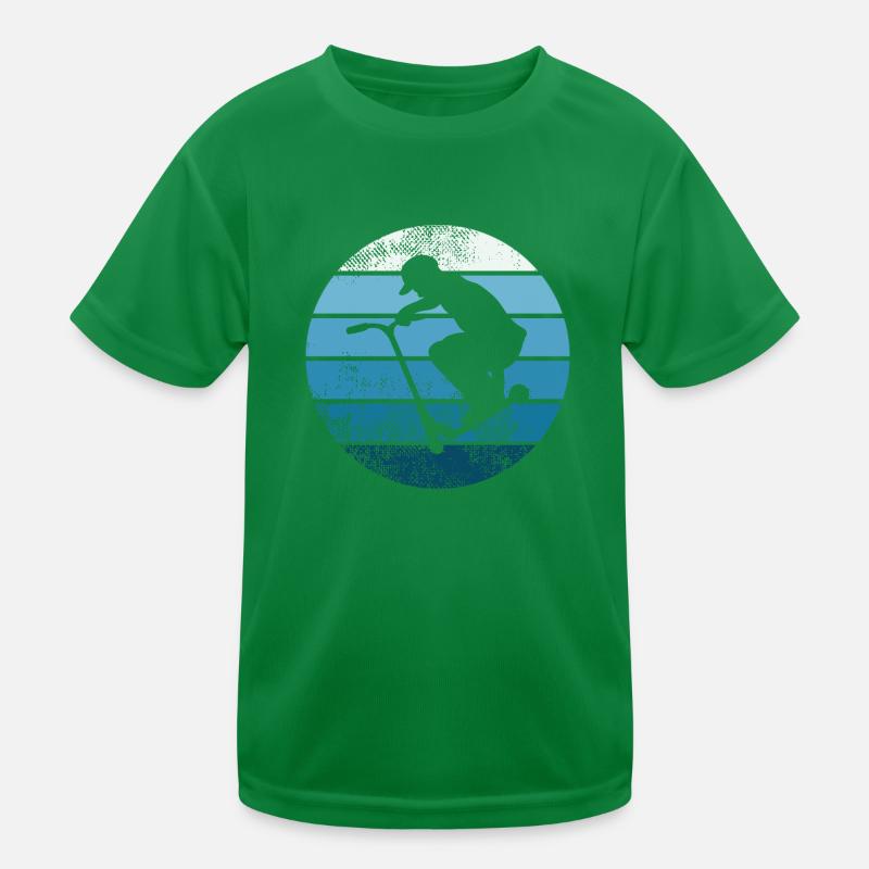 Stunt Scooter Kinder Stuntroller Tretroller Scoote Kinder Funktions-T-Shirt