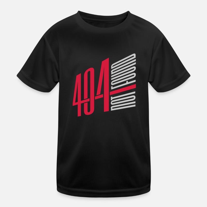 Connection 404 not found Kids Functional T-Shirt