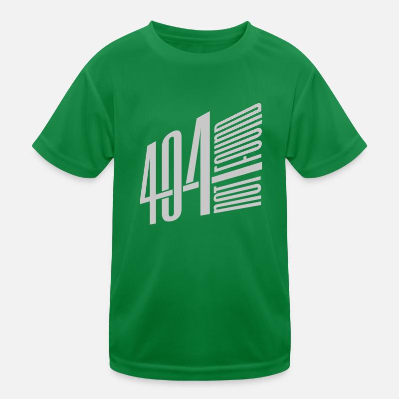 Error 404 not found Kids Functional T-Shirt