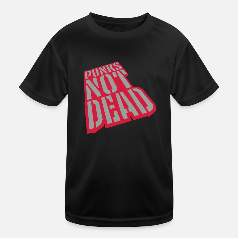 punks pas mort citation T-shirt sport Enfant