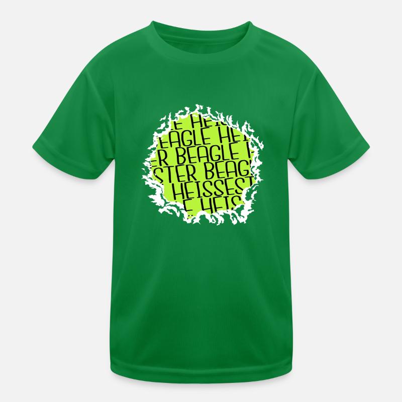 statement geschenkidee cool lieben geek terrier Kinder Funktions-T-Shirt