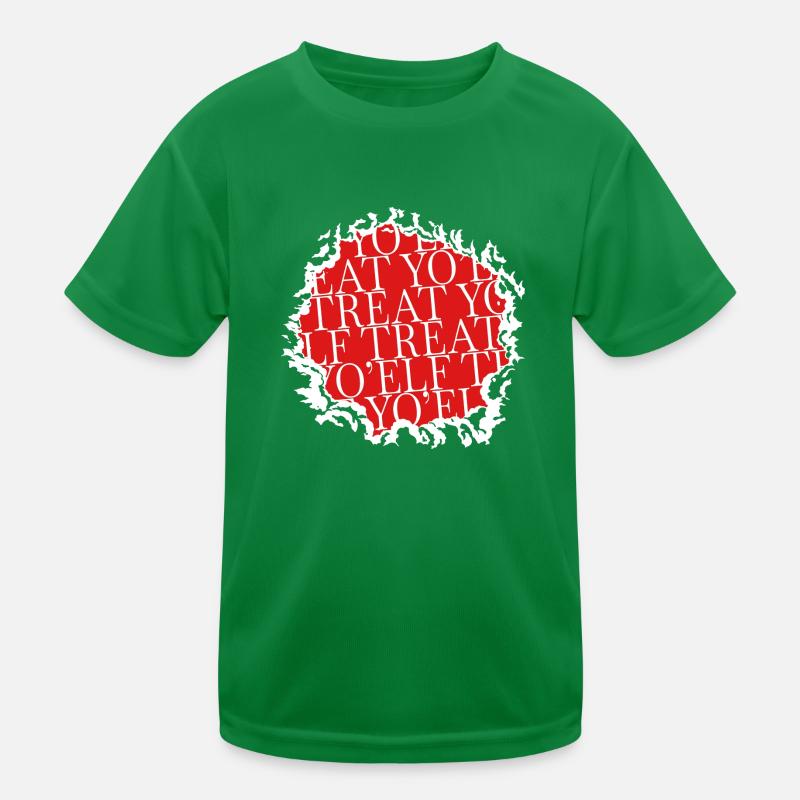 comic dork dino under the tree statement Kinder Funktions-T-Shirt