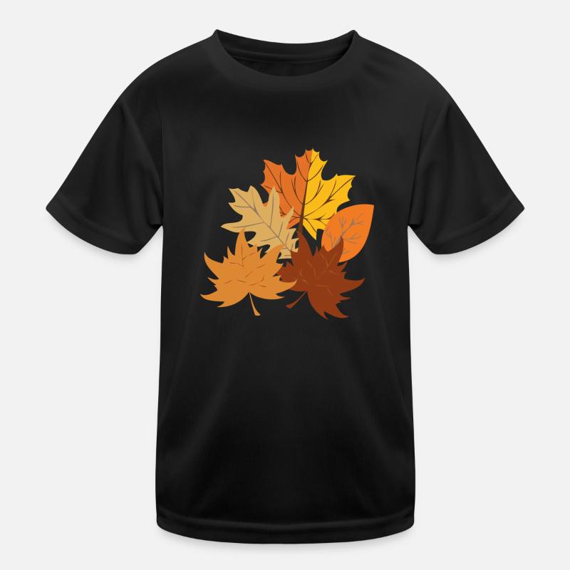 Herbstzeit Kinder Funktions-T-Shirt