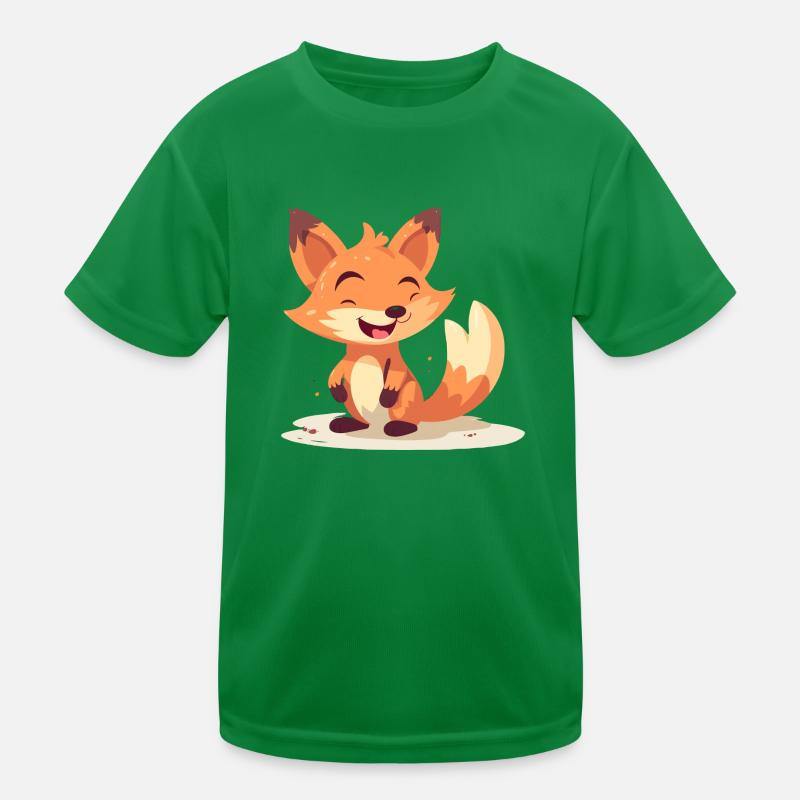 Clever Fox Kinder Funktions-T-Shirt