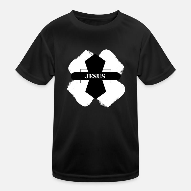Croix de Jésus T-shirt sport Enfant
