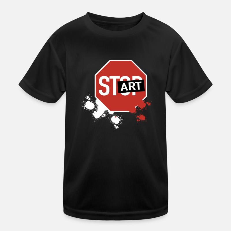 Stop wird Start Kinder Funktions-T-Shirt