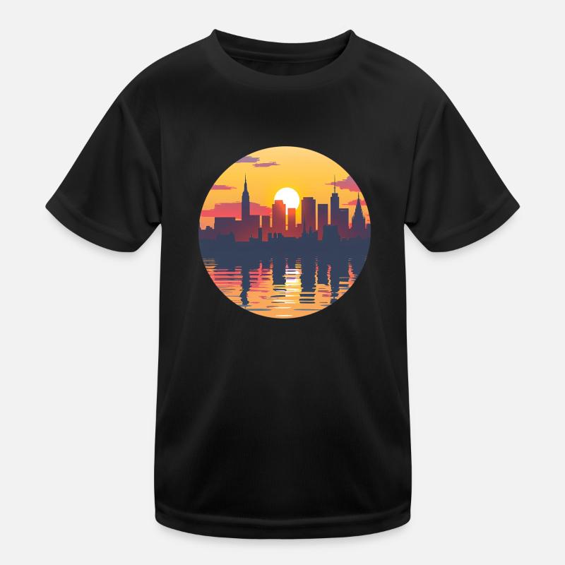 Witten Skyline T-shirt sport Enfant