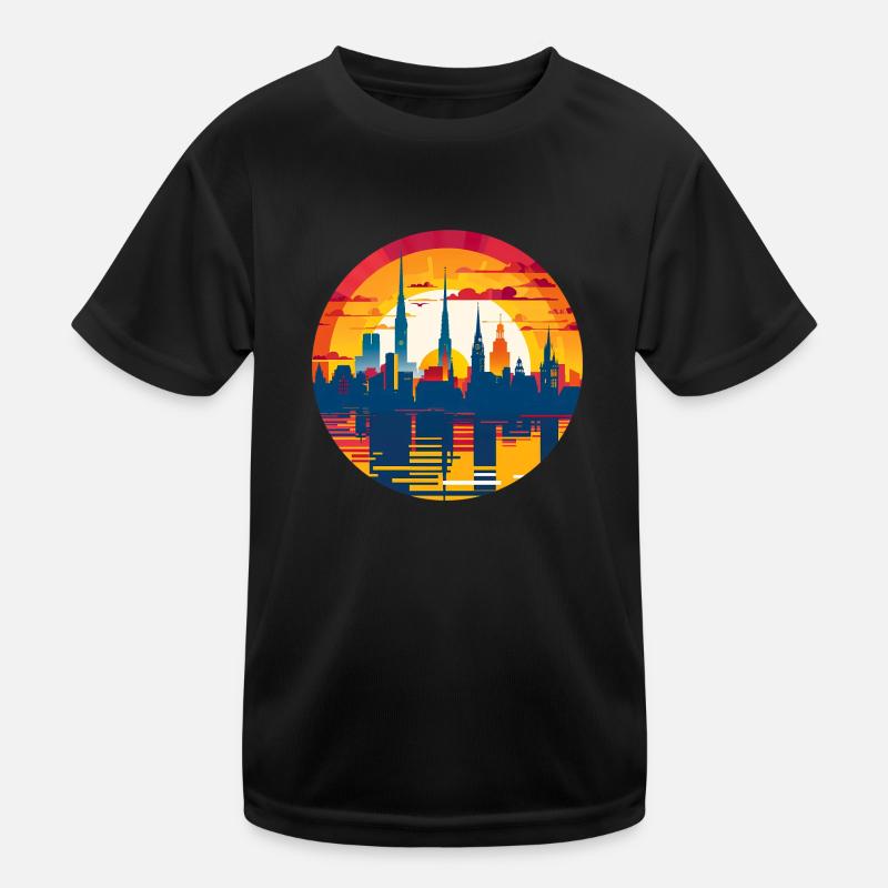 Düren Skyline T-shirt sport Enfant