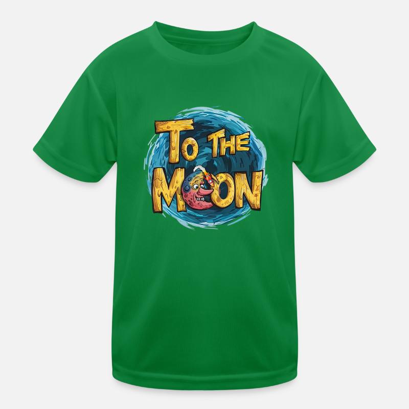 Vers la Lune T-shirt sport Enfant